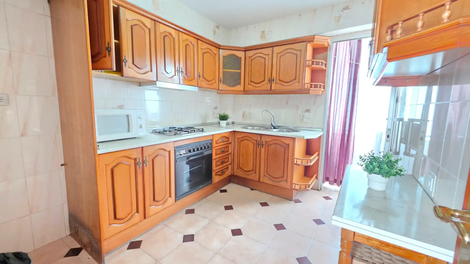 Kitchen of Flat for sale in Jaén  with Air Conditioner, Heating and Terrace