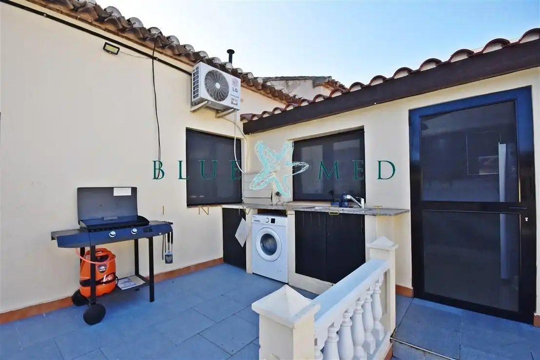 Terraza de Casa o chalet en venta en Fuente Álamo de Murcia con Aire acondicionado, Calefacción y Terraza