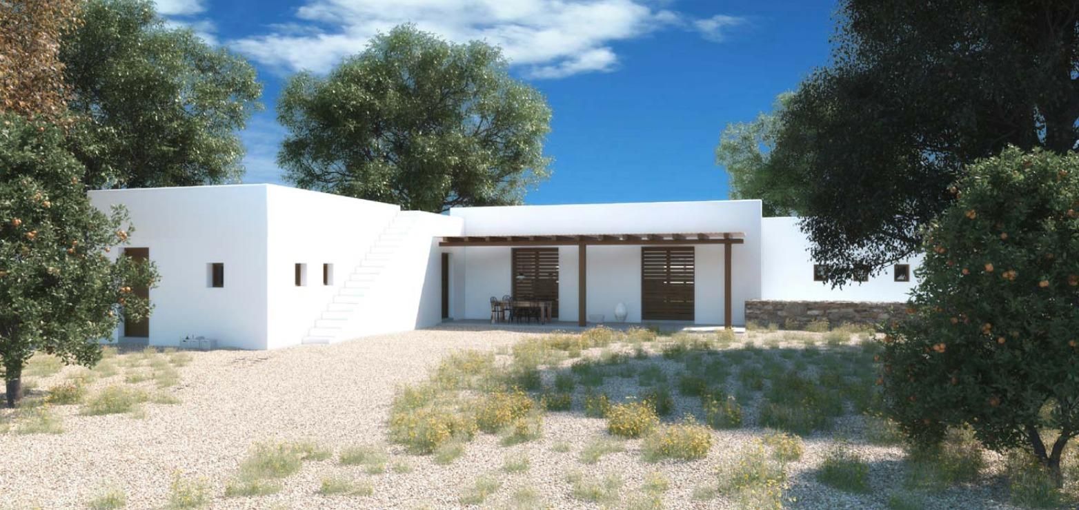 Vista exterior de Residencial en venda en Formentera