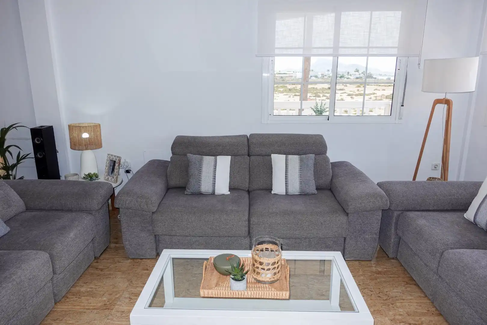Living room of Houses for sale in La Manga del Mar Menor  with Air Conditioner, Heating and Private garden