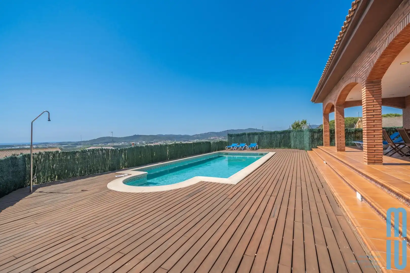 Swimming pool of Houses for sale in Tordera  with Heating, Private garden and Terrace