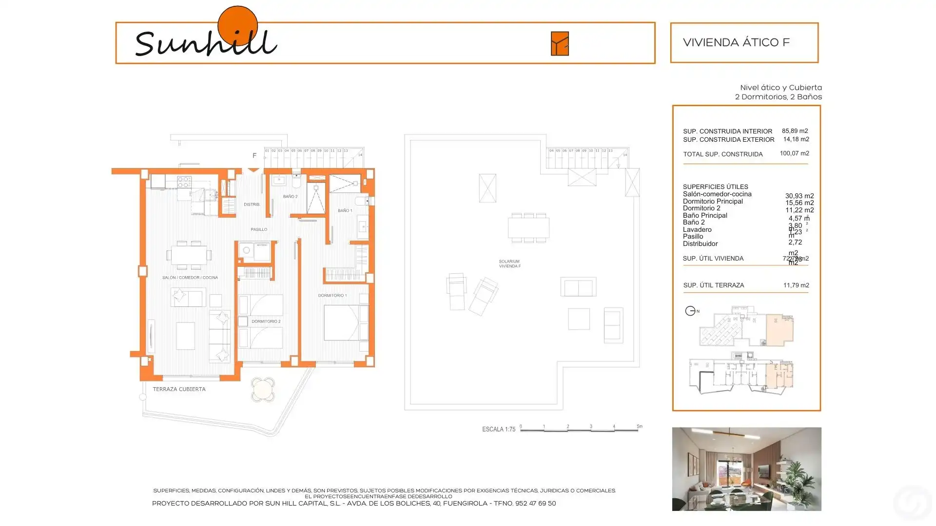 Penthouse with pool for sale in Los Pacos, imagen 8