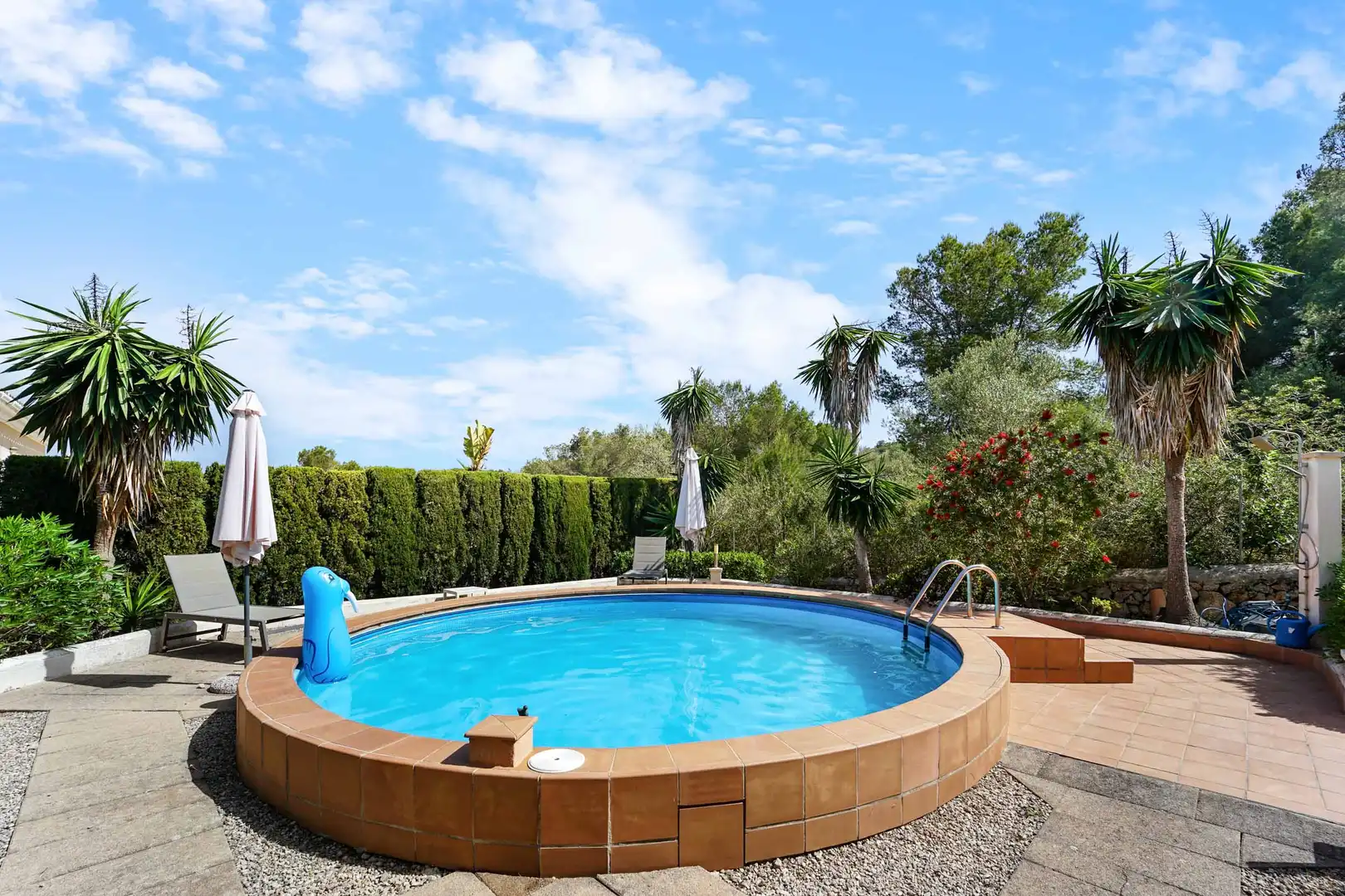 Swimming pool of Houses for sale in Manacor  with Air Conditioner, Heating and Storage room
