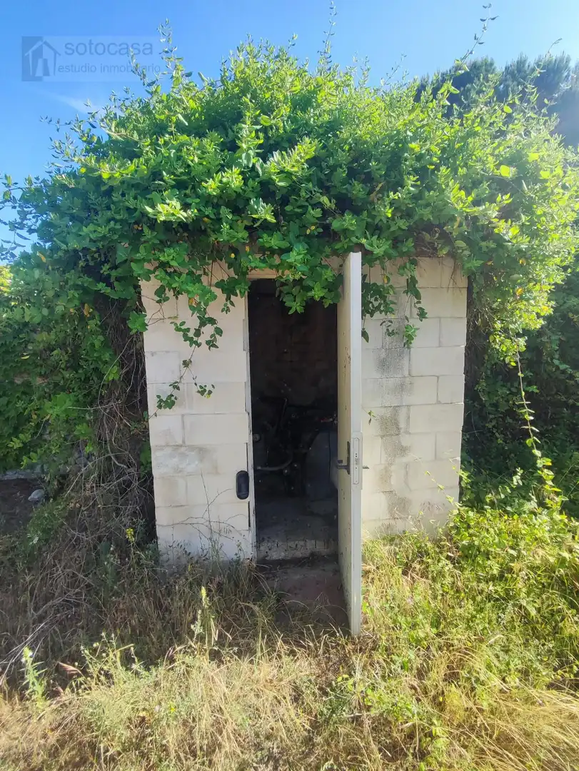 Vista exterior de Casa o xalet en venda en Traspinedo amb Calefacció, Jardí privat i Piscina