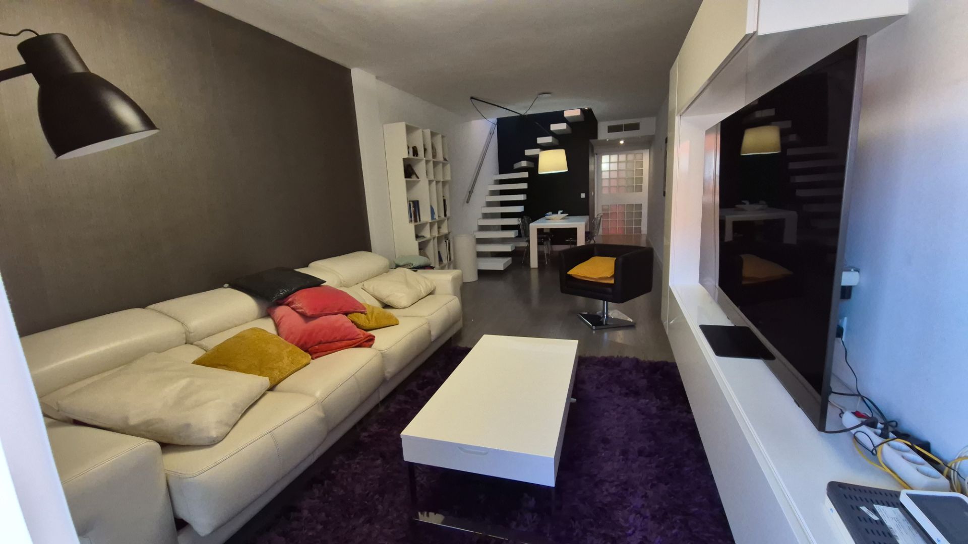 Wohnzimmer von Dachboden zum verkauf in Alcantarilla mit Klimaanlage, Terrasse und Abstellraum