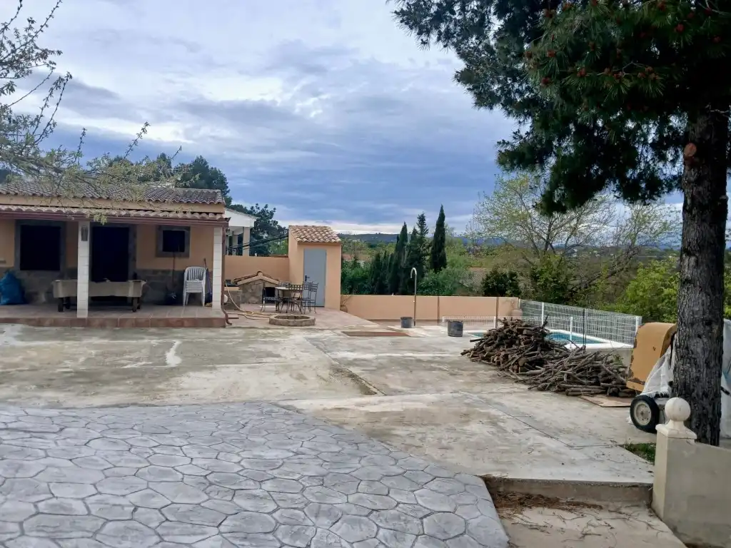 Terraza de Casa o chalet en venta en Montroi / Montroy con Terraza y Piscina