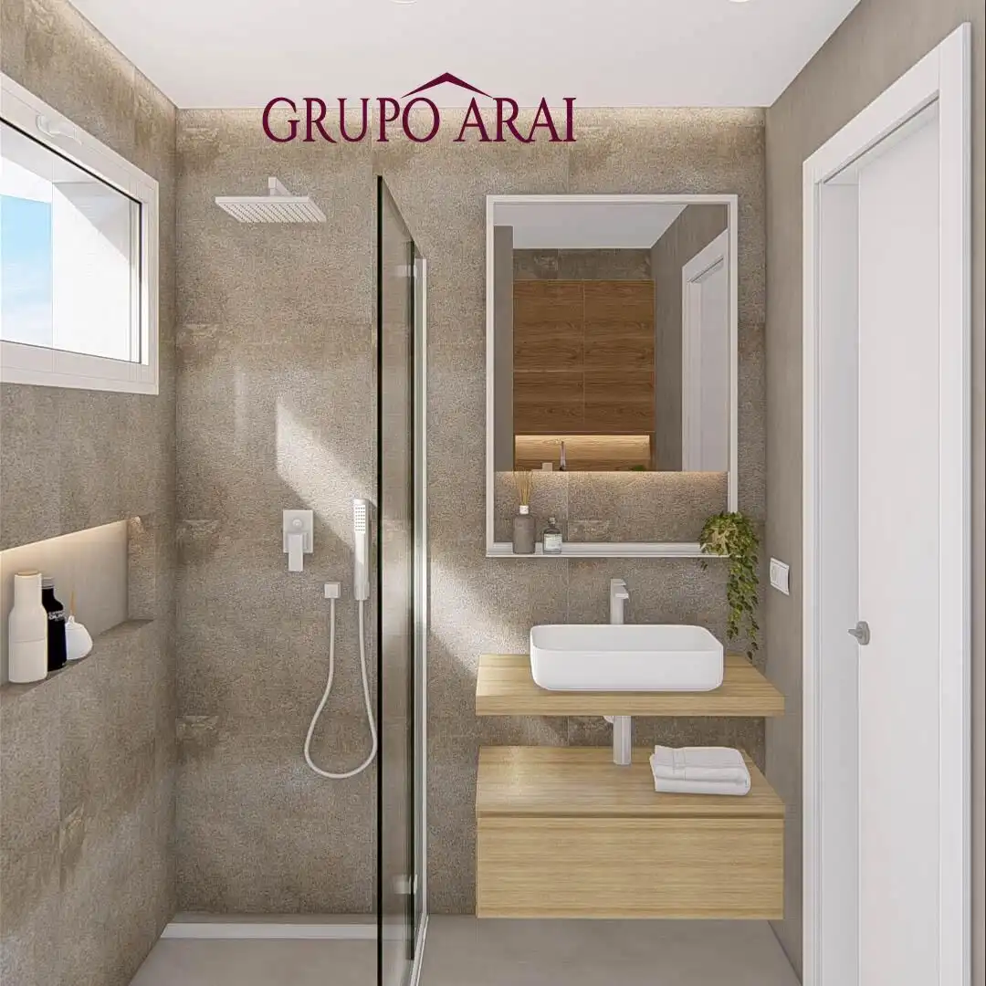 Bathroom of Flat for sale in Guardamar del Segura  with Air Conditioner, Heating and Private garden