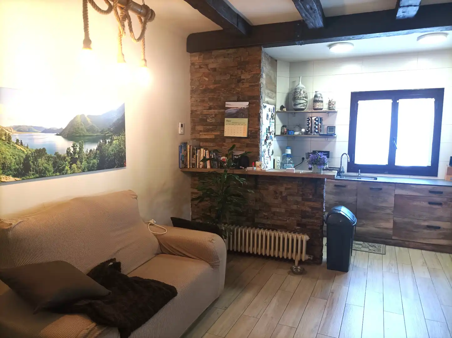 Sala d'estar de Casa adosada en venda en Navarcles amb Aire condicionat, Calefacció i Terrassa