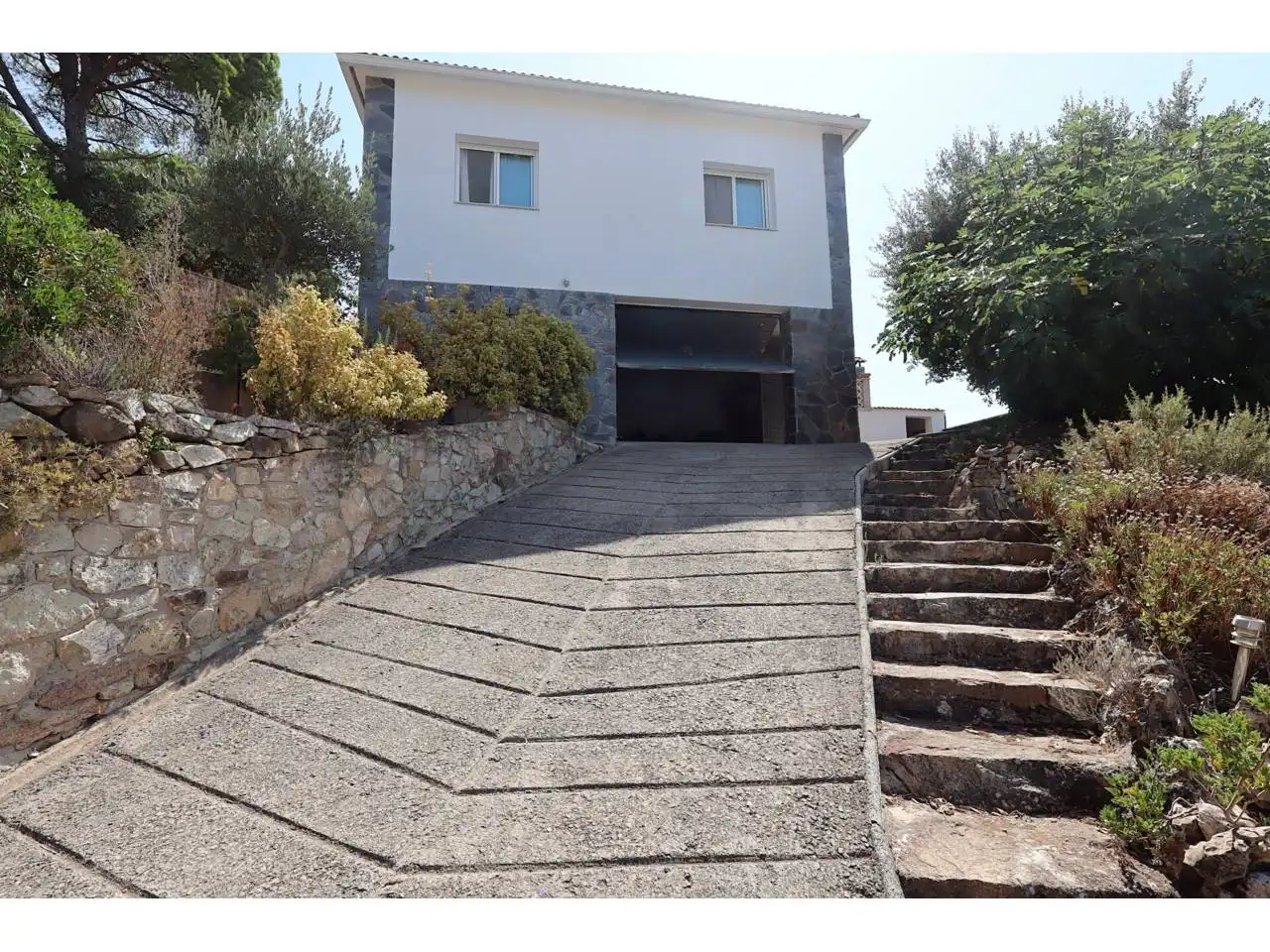 Exterior view of Houses for sale in Lloret de Mar  with Heating, Private garden and Parquet flooring