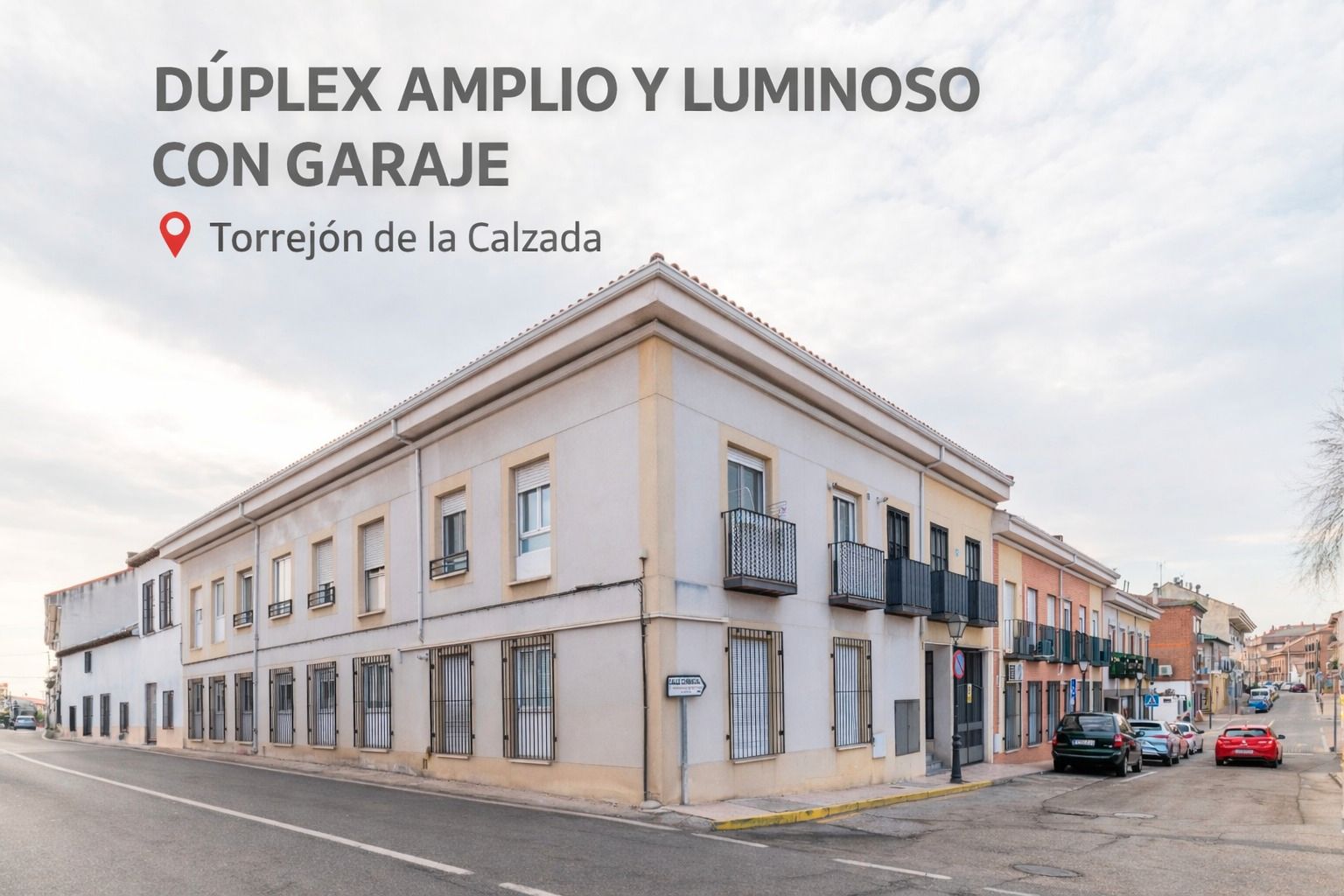 Außenansicht von Maisonette zum Verkauf in Torrejón de la Calzada mit Klimaanlage, Heizung und Balkon