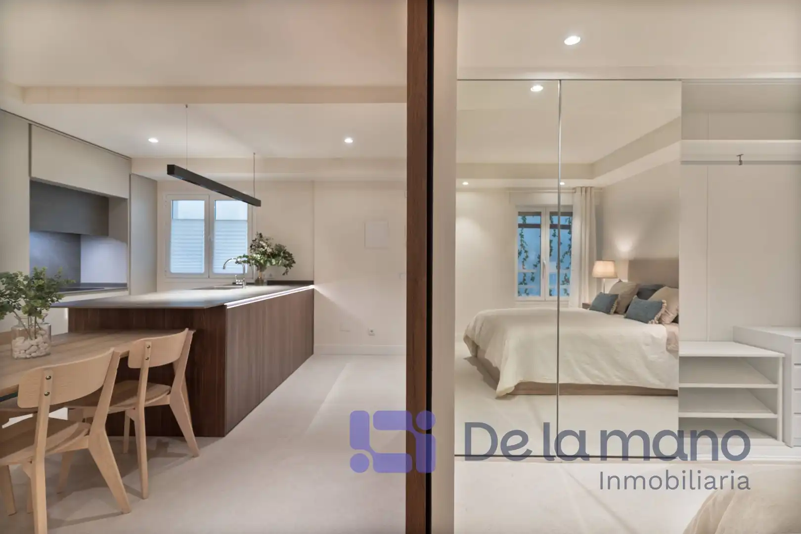 Bedroom of Apartments for rent in Madrid  with Air Conditioner, Heating and Furnished