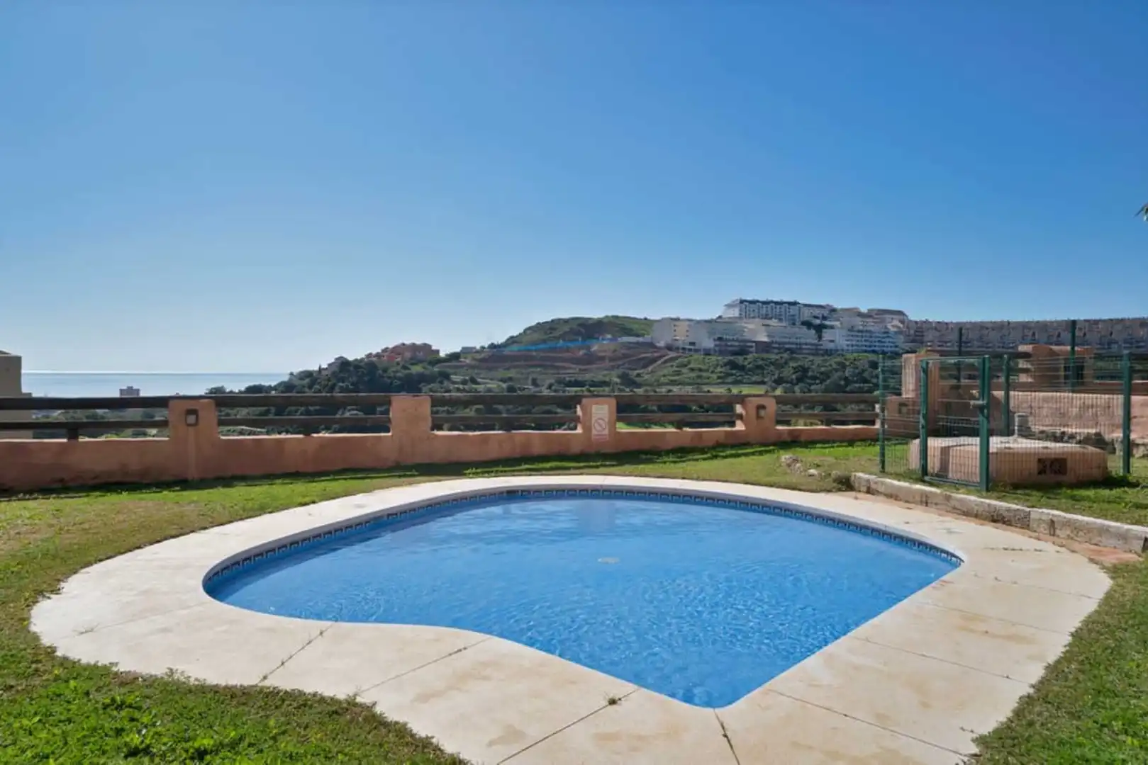 Swimming pool of Apartments for sale in Manilva  with Air Conditioner, Terrace and Storage room
