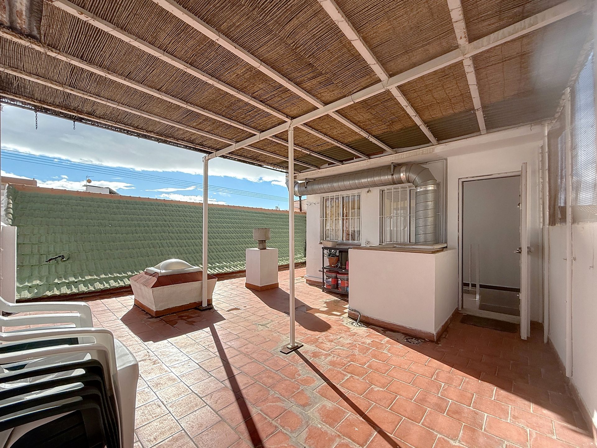 Terrace of Flat to rent in Málaga Capital  with Air Conditioner, Terrace and Furnished