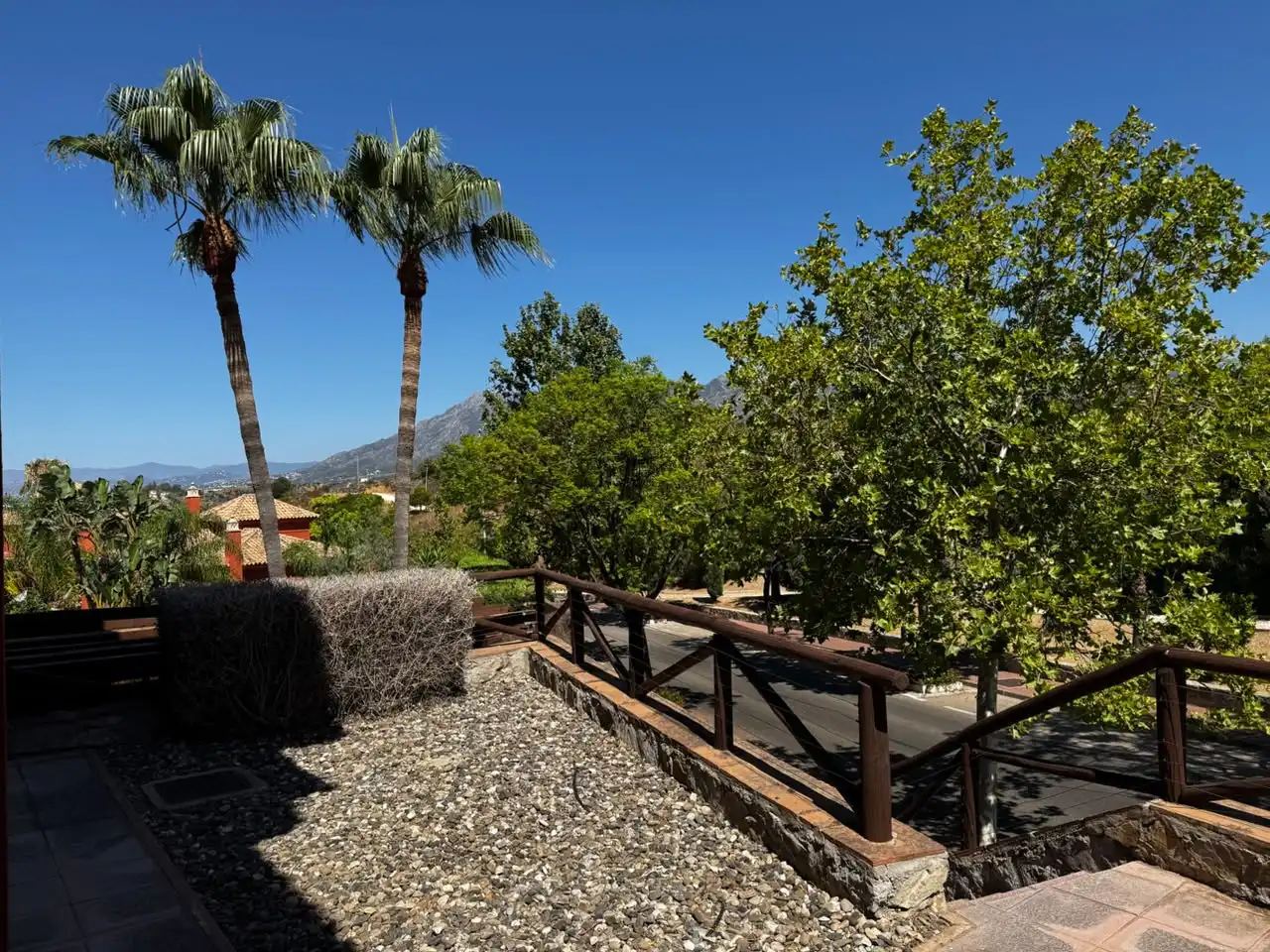Terrace of Detached homes for rent in Marbella  with Air Conditioner, Terrace and Swimming Pool