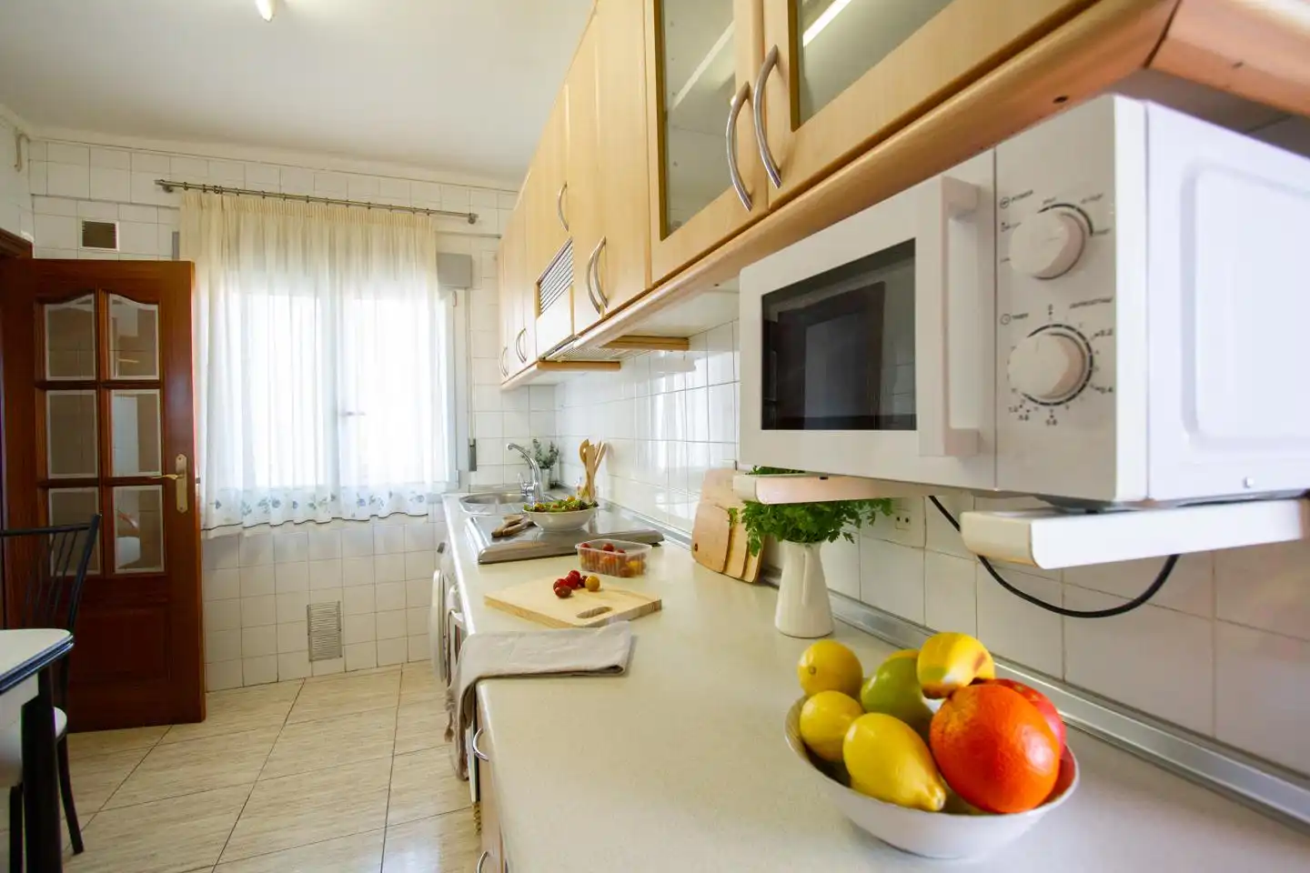 Cocina de Ático en venta en Ansoáin / Antsoain con Calefacción, Terraza y Amueblado