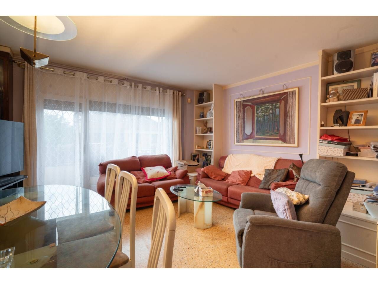 Sala d'estar de Casa o xalet en venda en Sant Boi de Lluçanès amb Calefacció, Jardí privat i Alarma