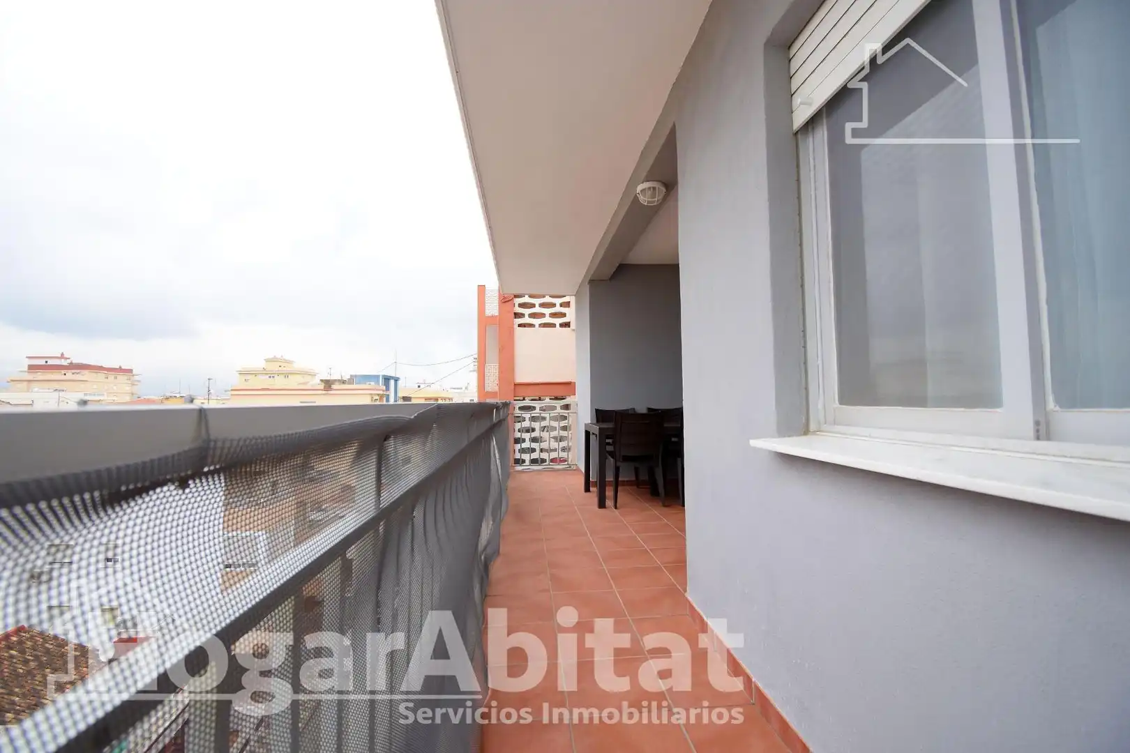 Terraza de Ático en venta en Bellreguard con Aire acondicionado, Calefacción y Parquet