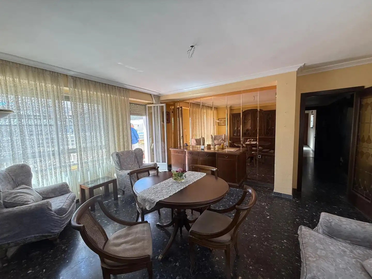 Dining room of Attic for sale in Alcoy / Alcoi  with Terrace and Furnished