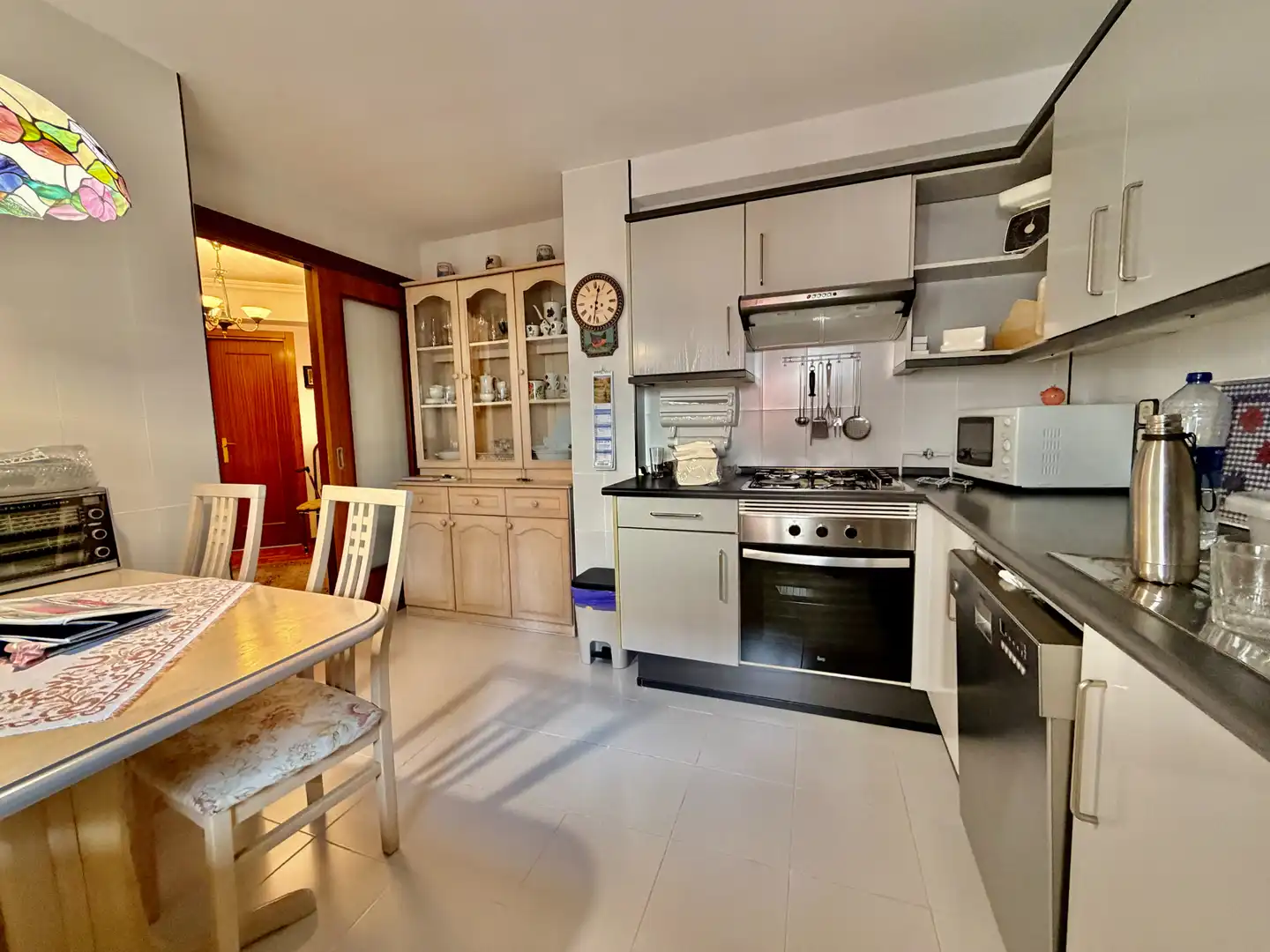 Cocina de Dúplex en venta en Leganés con Aire acondicionado, Calefacción y Jardín privado