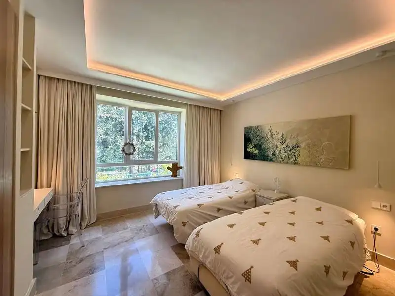 Bedroom of Ground floor for rent in Marbella  with Air Conditioner, Heating and Terrace