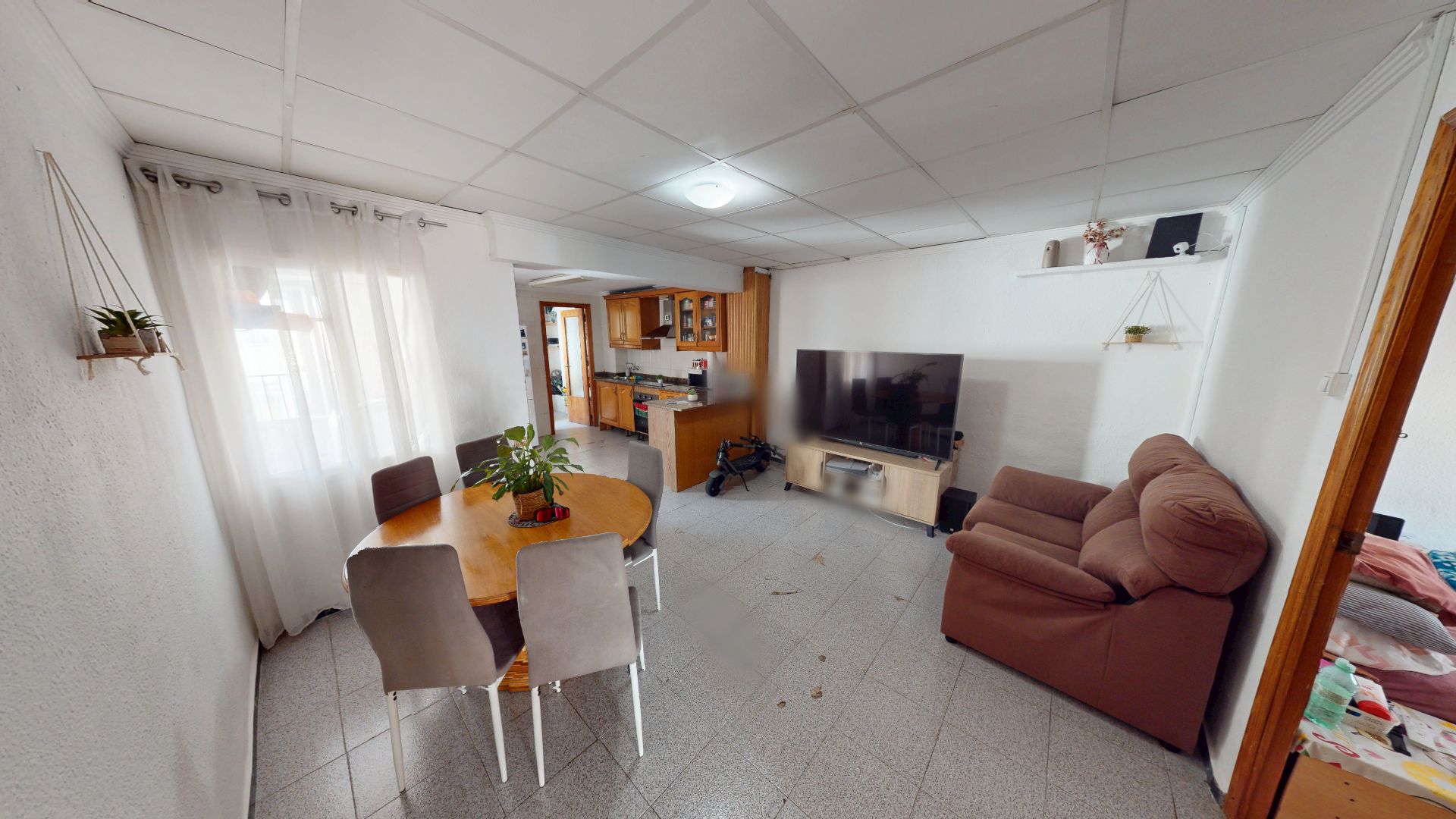 Sala de estar de Piso en venta en Elche / Elx con Amueblado