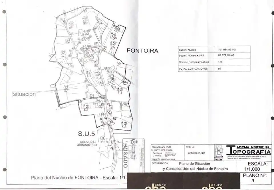 Residential land for sale in Lugar Fontoira - Sanxenxo, imagen 4