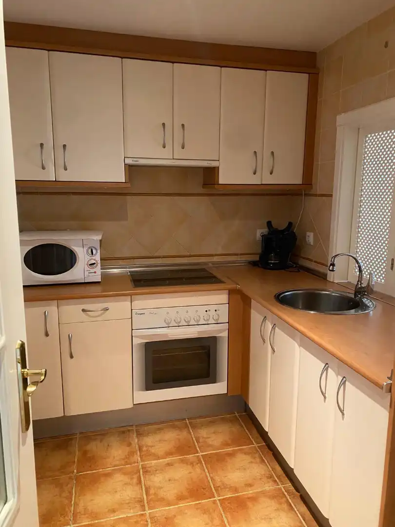 Kitchen of Flat for sale in Ayamonte  with Private garden, Terrace and Furnished