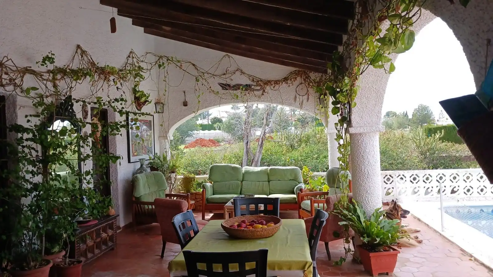 Terraza de Casa o chalet en venta en Dénia con Aire acondicionado, Calefacción y Jardín privado