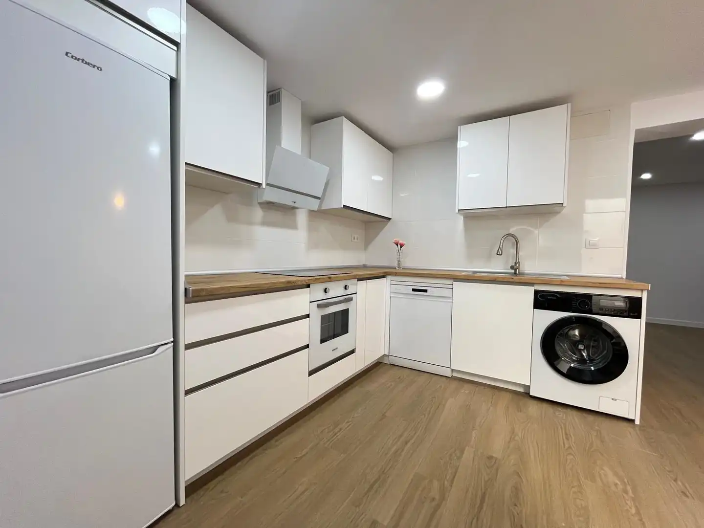 Cocina de Casa adosada en venta en Cartagena con Parquet, Terraza y Trastero