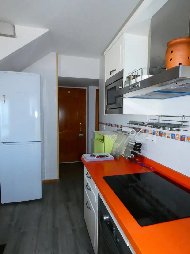 Kitchen of Attic for sale in Vélez-Málaga  with Air Conditioner, Furnished and Balcony