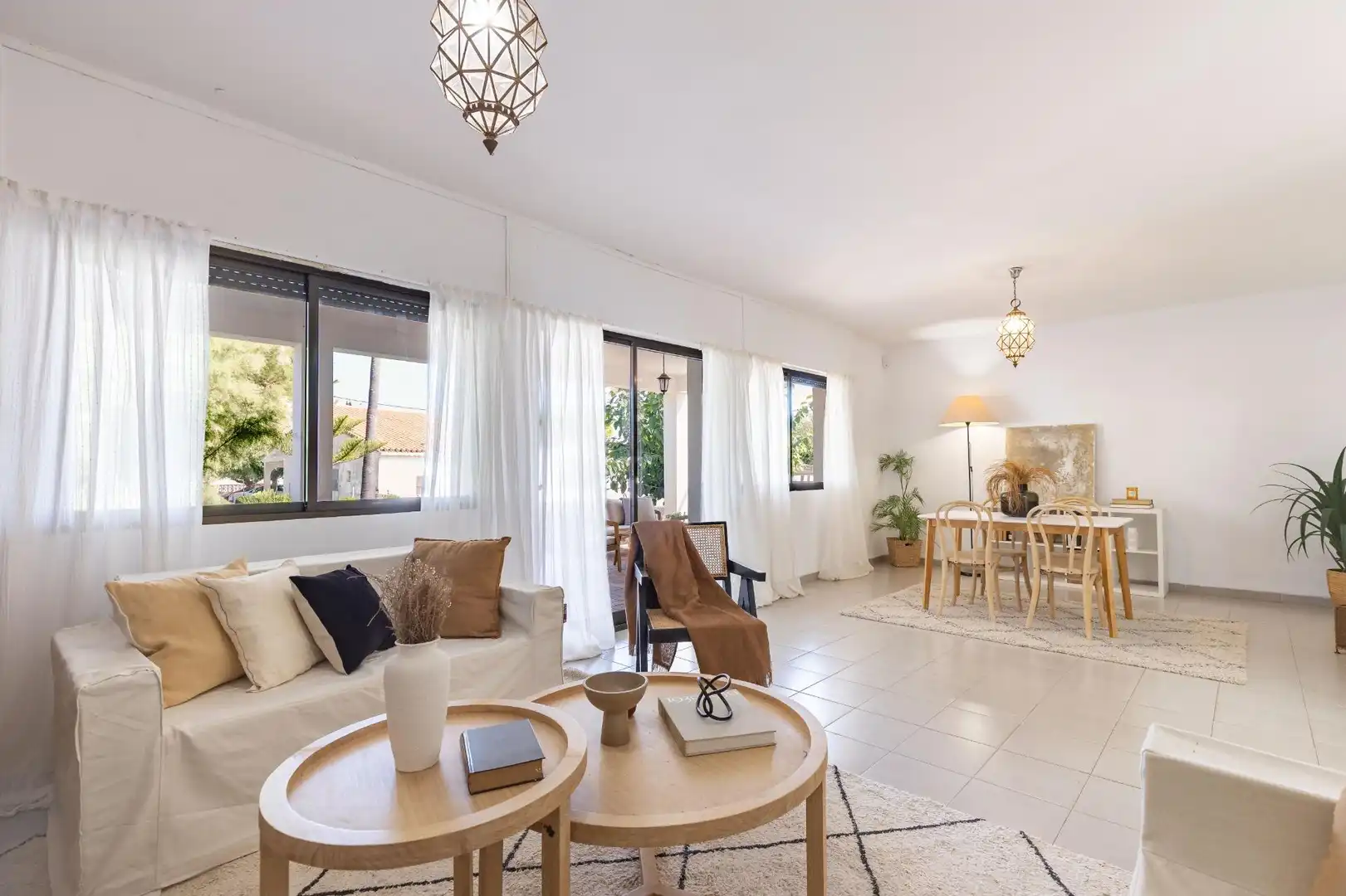 Sala de estar de Casa o chalet en venta en Almazora / Almassora con Jardín privado, Terraza y Trastero