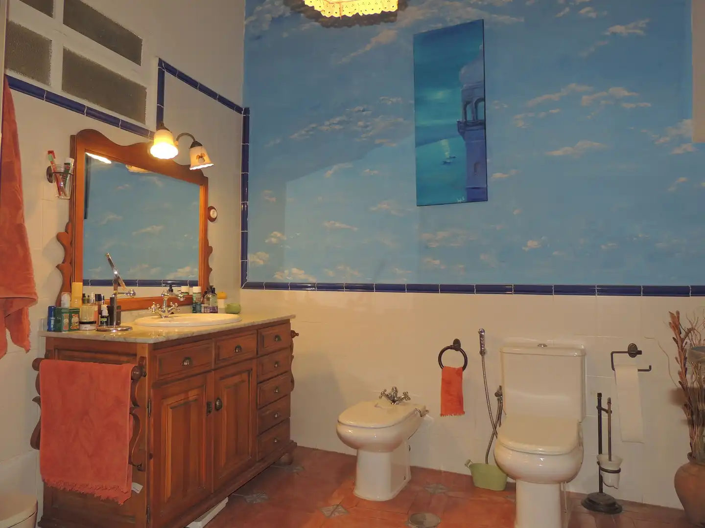 Baño de Casa adosada en venta en Yunquera de Henares con Terraza y Balcón