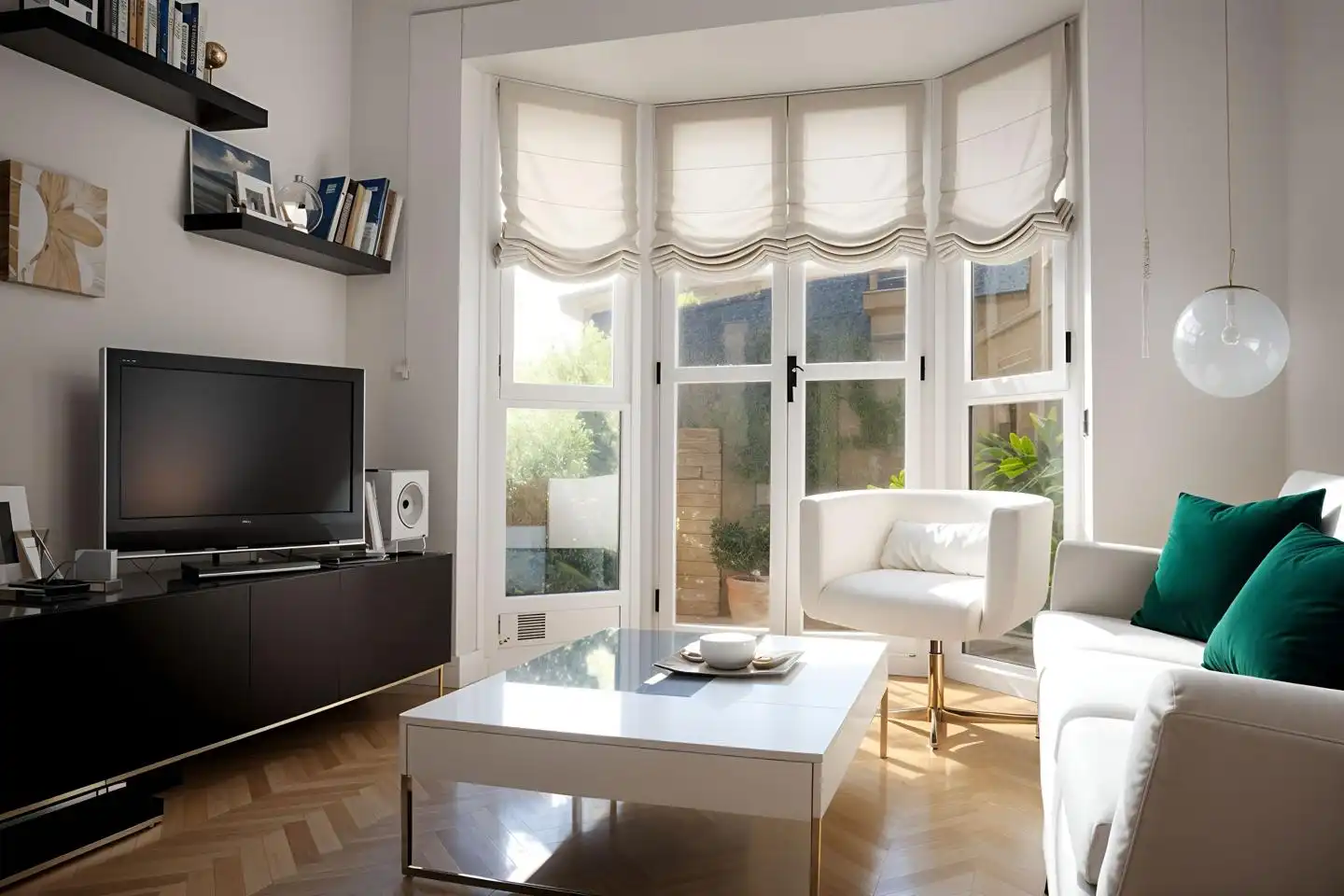 Wohnzimmer von Wohnung zum Verkauf in Madrid mit Klimaanlage und Terrasse