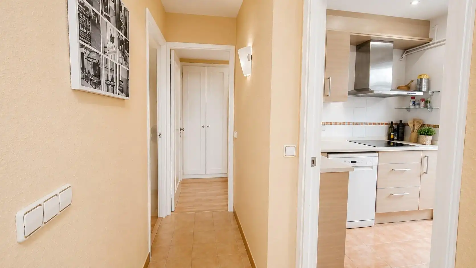 Maisonette zur Miete in Castell d'Aro, Platja d'Aro i s'Agaró mit Klimaanlage, Heizung und Terrasse