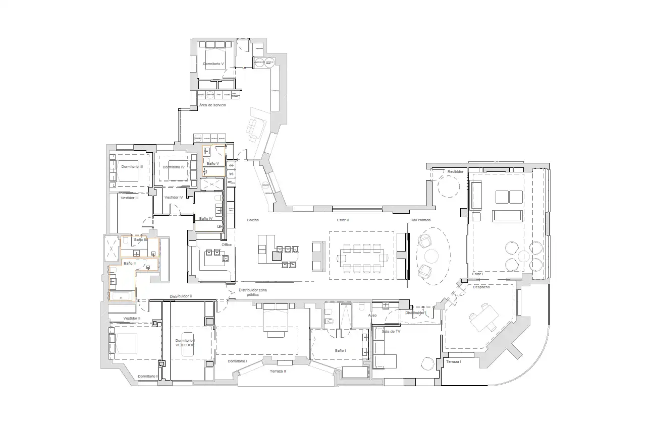 Flat with lift for sale in Calle de José Abascal, imagen 18
