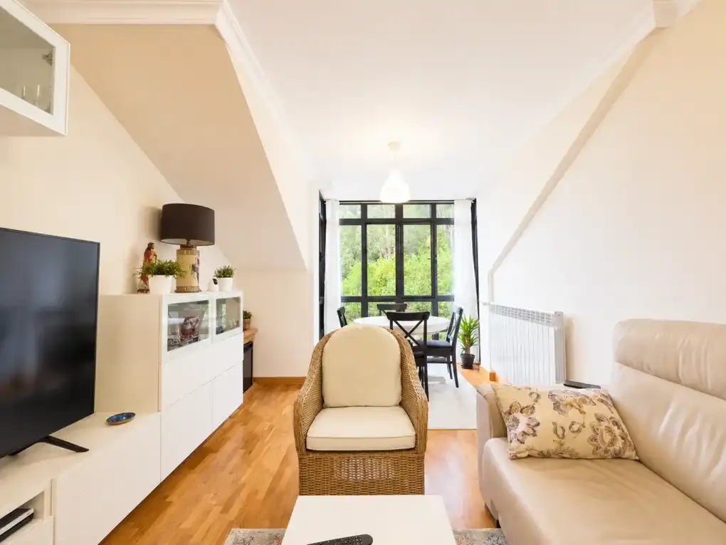 Living room of Attic for sale in Llanes  with Heating and Furnished