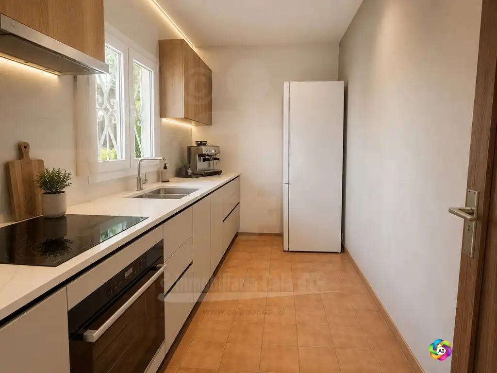 Cocina de Casa o chalet en venta en Santanyí con Terraza, Piscina y Piscina comunitaria