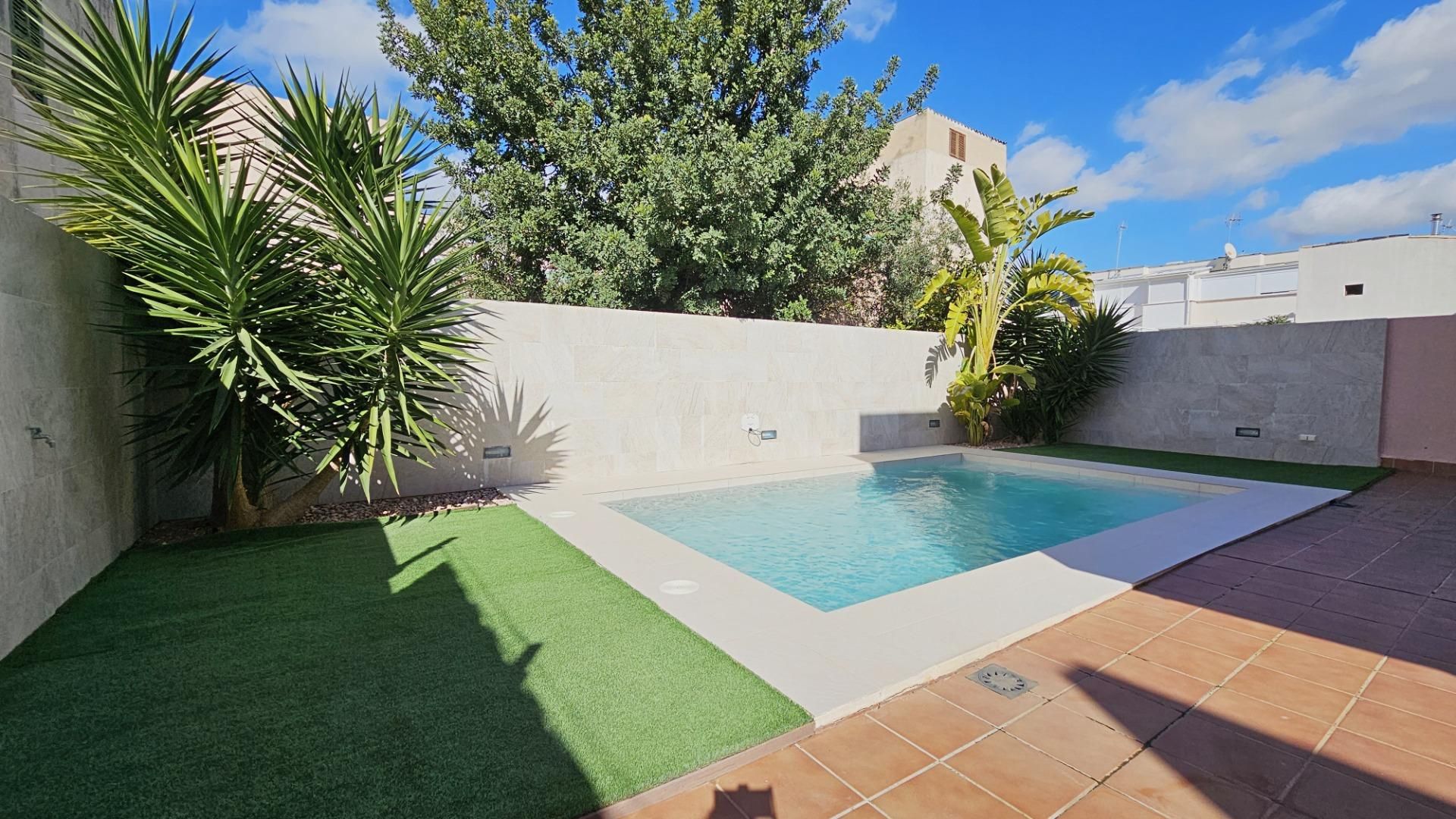 Piscina de Casa o xalet en venda en  Palma de Mallorca amb Aire condicionat, Jardí privat i Piscina