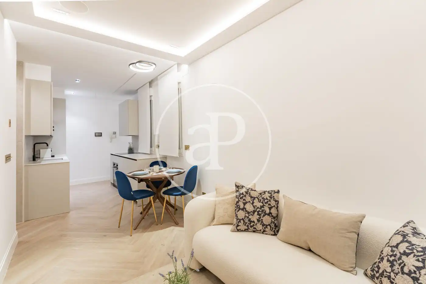 Sala de estar de Piso en venta en Madrid con Aire acondicionado, Calefacción y Amueblado