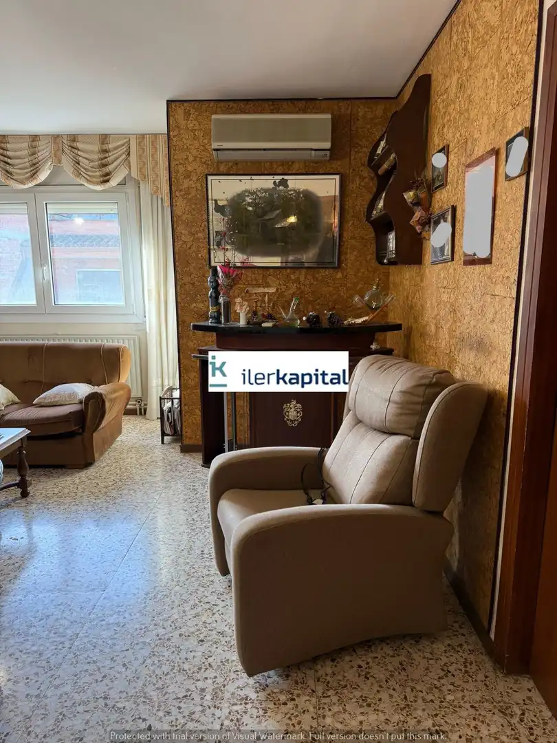 Sala de estar de Piso en venta en Almacelles con Aire acondicionado, Calefacción y Trastero
