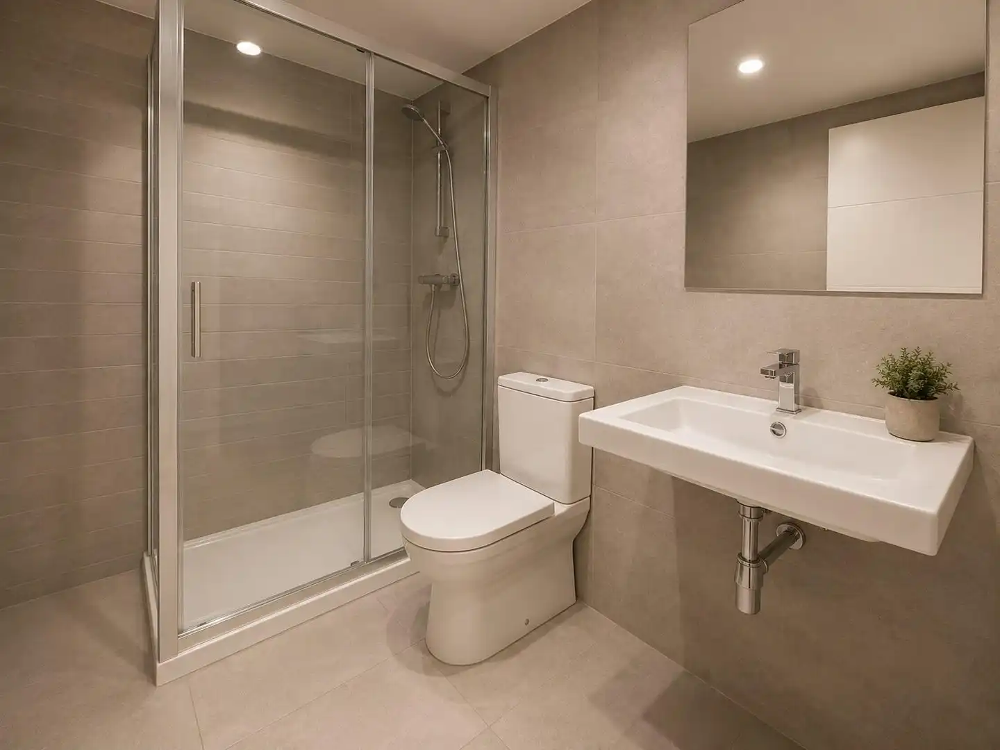 Bathroom of Flat for sale in Valencia  with Air Conditioner, Heating and Private garden