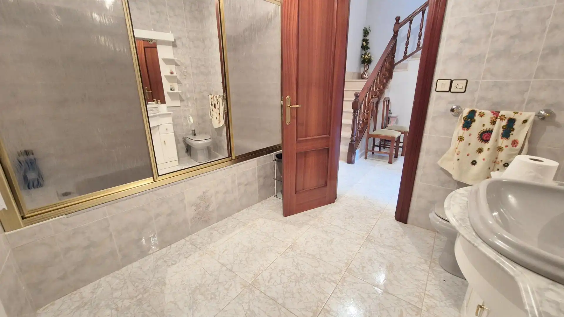 Baño de Casa o chalet en venta en San Esteban de la Sierra con Amueblado