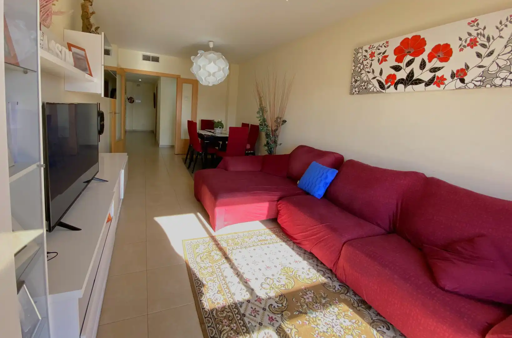 Sala d'estar de Pis en venda en Almazora / Almassora amb Aire condicionat, Traster i Balcó