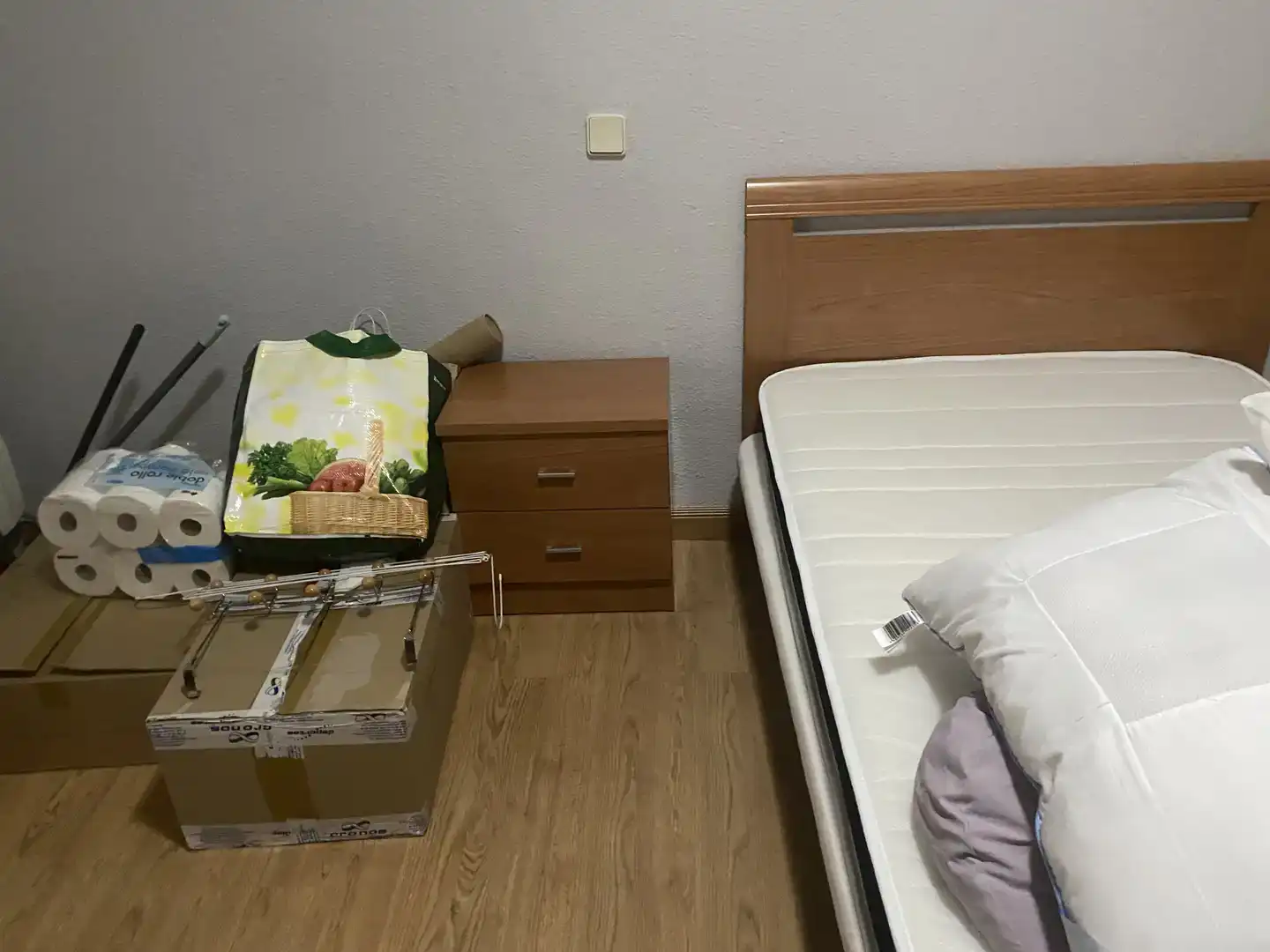 Schlafzimmer von Wohnung zur Miete in Aranjuez mit Klimaanlage, Parkett und Möbliert