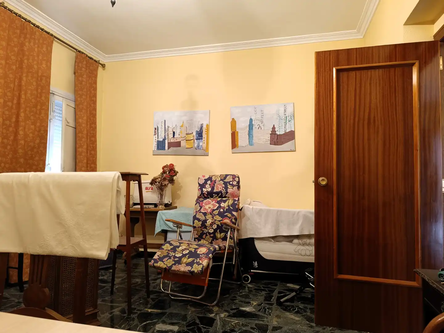 Sala d'estar de Casa o xalet en venda en Mancha Real amb Calefacció, Terrassa i Moblat