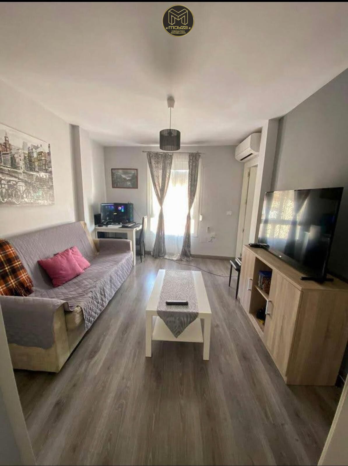 Living room of Flat for sale in  Jaén Capital  with Air Conditioner and Heating