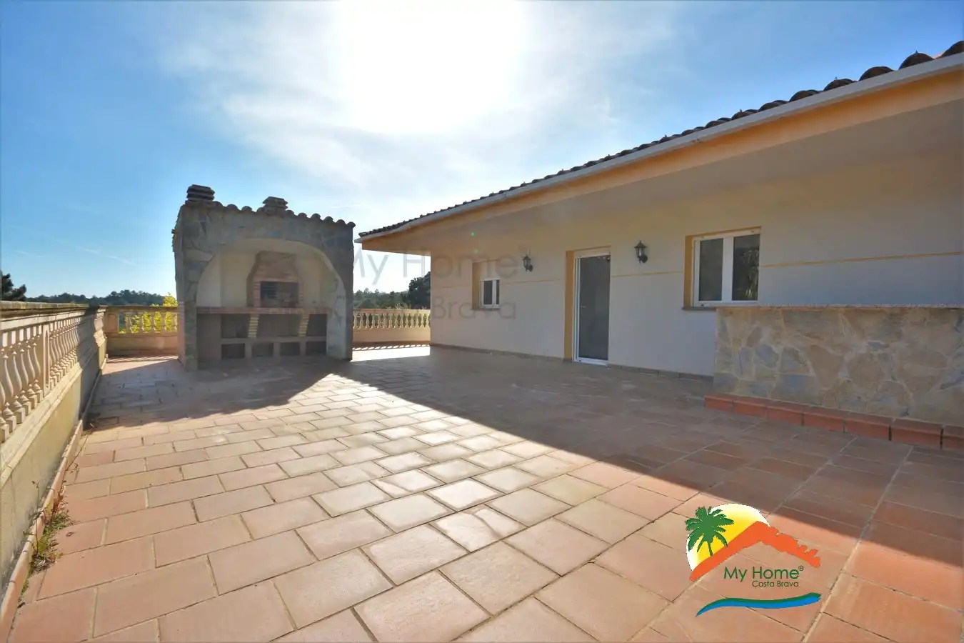 Terrassa de Casa o xalet en venda en Lloret de Mar amb Calefacció, Jardí privat i Terrassa