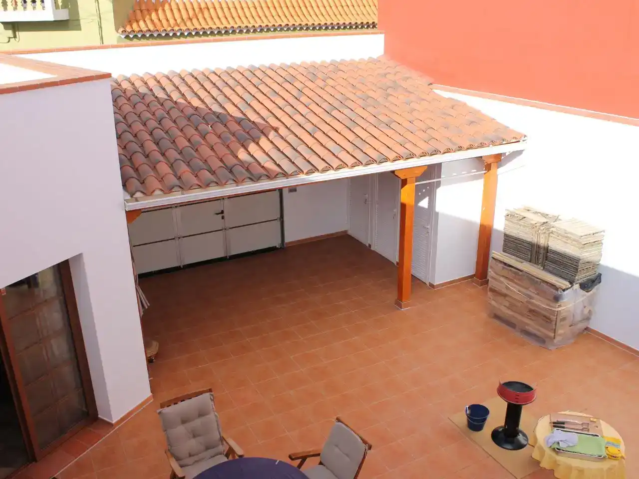 Terraza de Piso en venta en Santiago del Teide con Aire acondicionado, Trastero y Amueblado