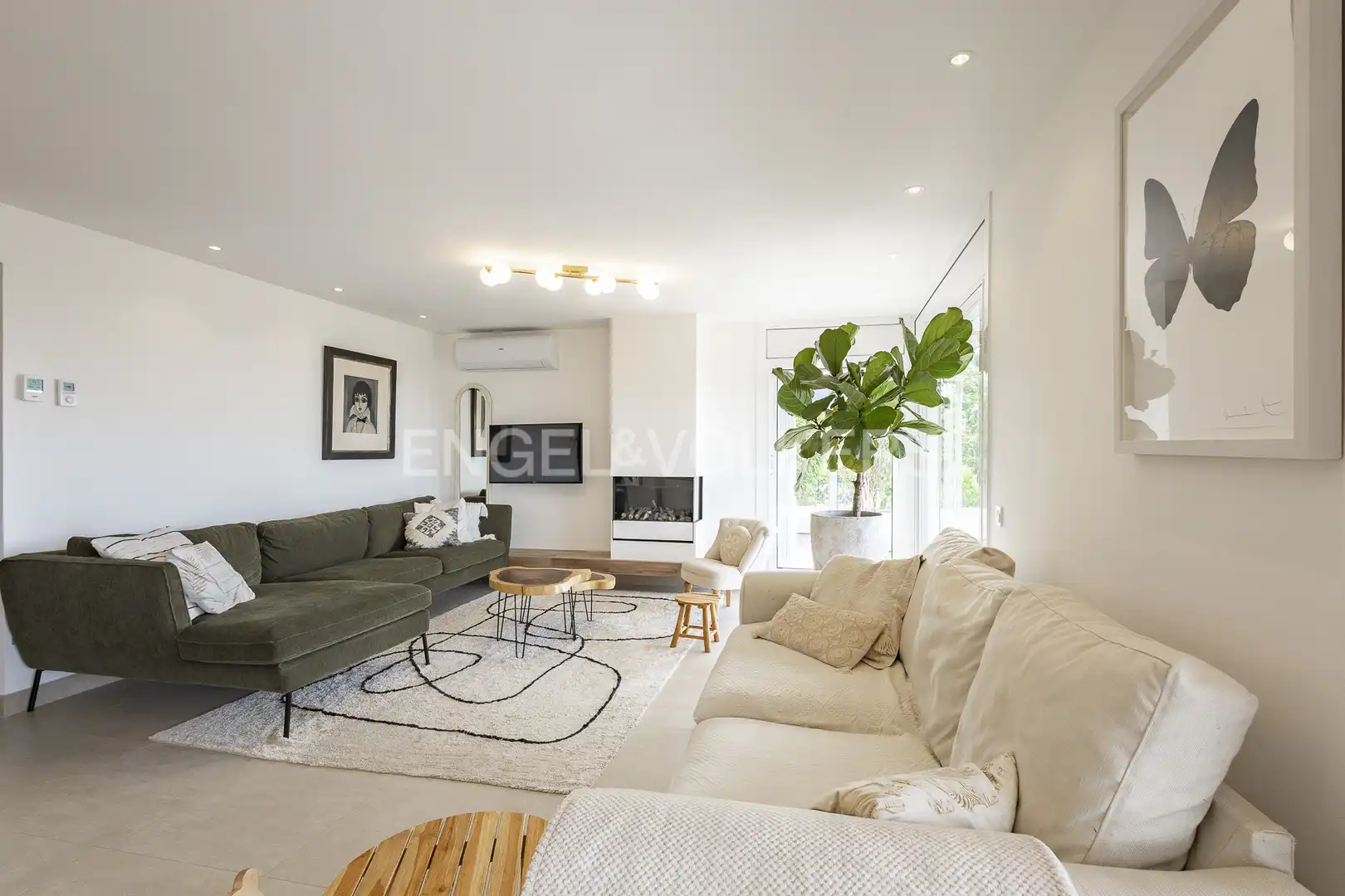 Sala de estar de Casa o chalet de alquiler en Naut Aran con Aire acondicionado, Calefacción y Jardín privado