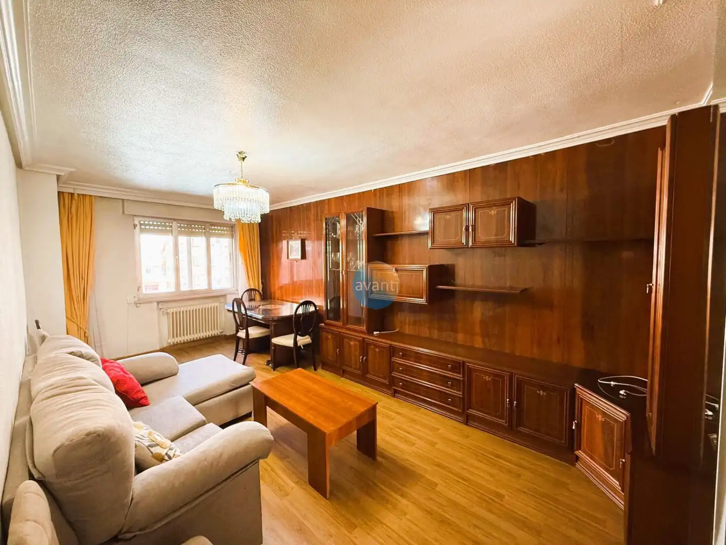 Wohnzimmer von Wohnung zur Miete in Garrido
